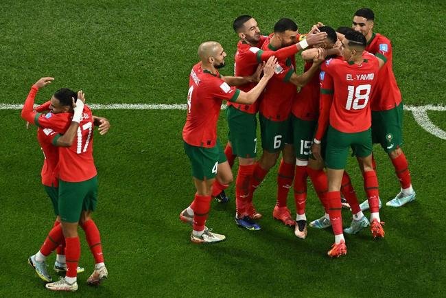 Fotos do jogo entre Marrocos e Portugal no Est�dio Al-Thumama, no Catar, pela Copa do Mundo de 2022