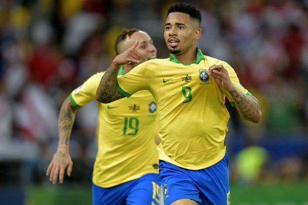 Gabriel Jesus recolocou o Brasil em vantagem na final da Copa América: 2 a 1