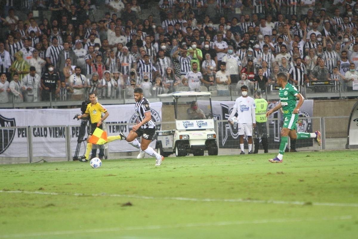 Fotos do jogo entre Atltico e Juventude, no Mineiro, em BH, pela 34 rodada do Campeonato Brasileiro de 2021