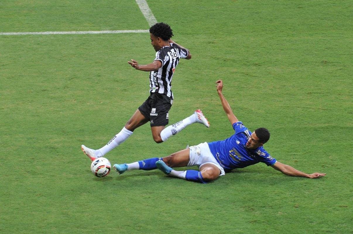 Fotos do clssico entre Atltico e Cruzeiro, no Mineiro, em BH, pela nona rodada do Campeonato Mineiro de 2022