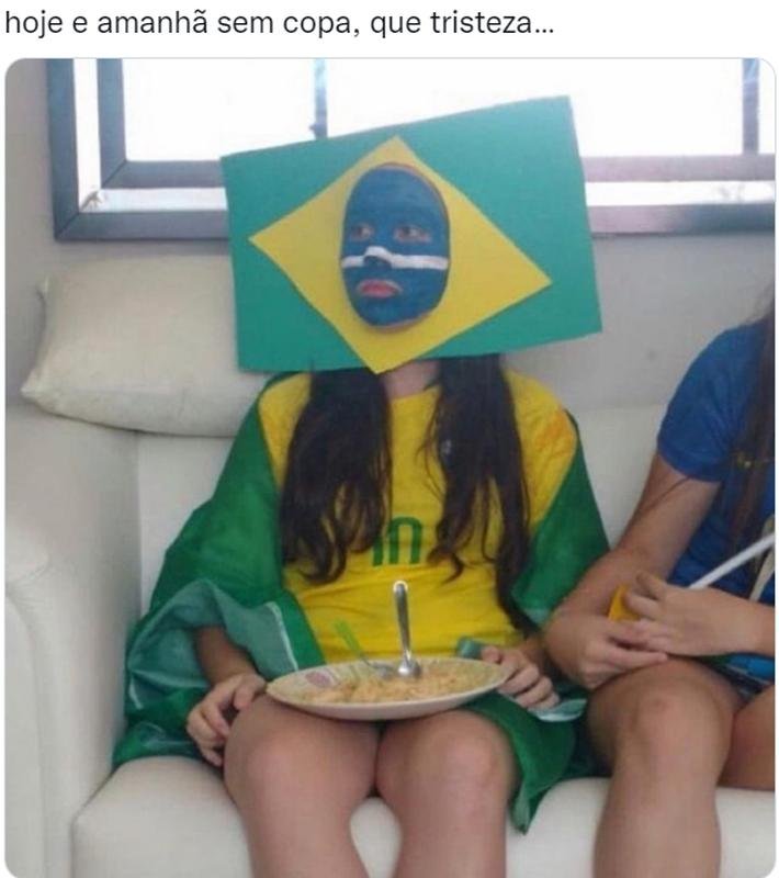 Internet cria memes para brincar com a ausncia de jogos da Copa do Mundo nesta quarta-feira (7/12)