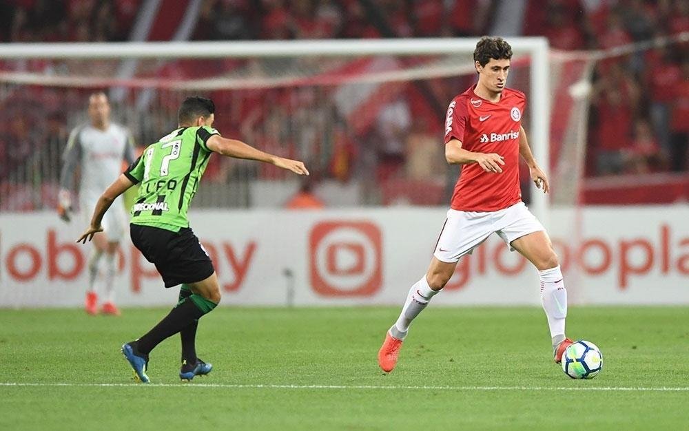 Amrica enfrentou o Internacional, no Beira-Rio, em Porto Alegre, pela 34 rodada do Brasileiro