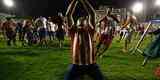 A felicidade alvirrubra invadiu o gramado após a vitória em cima do Paysandu, em cobranças da marca penal.