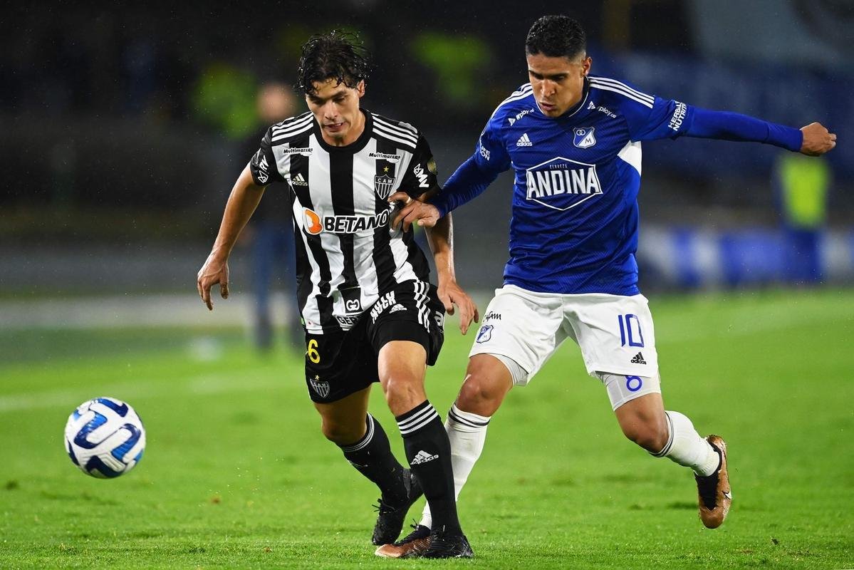Millonarios e Atltico se enfrentaram nesta quarta pela ida da terceira fase eliminatria da Libertadores