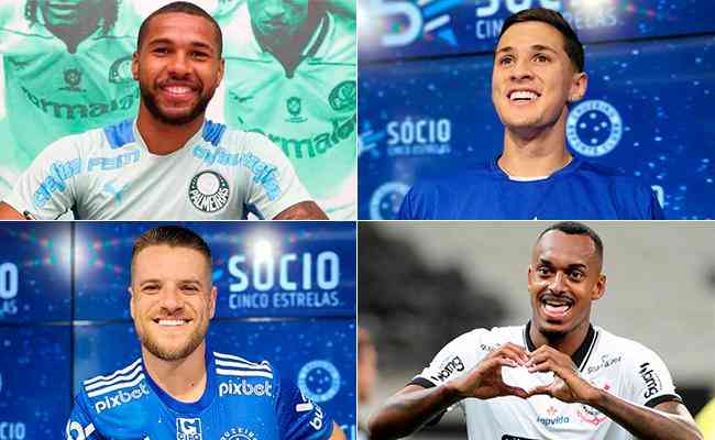 Wesley, Mateus Vital, Ramiro e Raul Gustavo: reforos do Cruzeiro para 2023