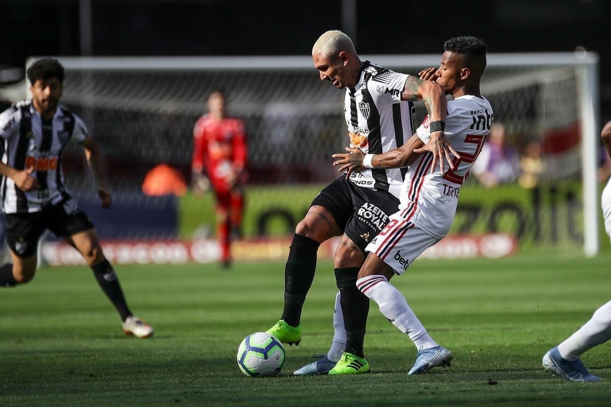 Atltico e So Paulo se enfrentaram no Morumbi, pela 28 rodada do Brasileiro