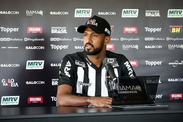 Imagens da apresentação de Maicon Bolt no Atlético