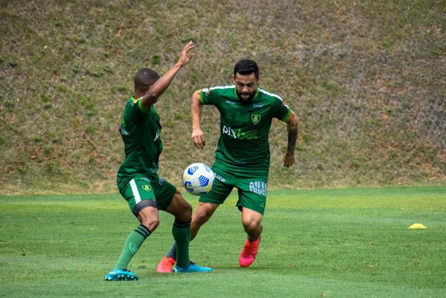 Treino do Amrica realizado nesta tera-feira (26/10) no CT Lanna Drumond, em Belo Horizonte
