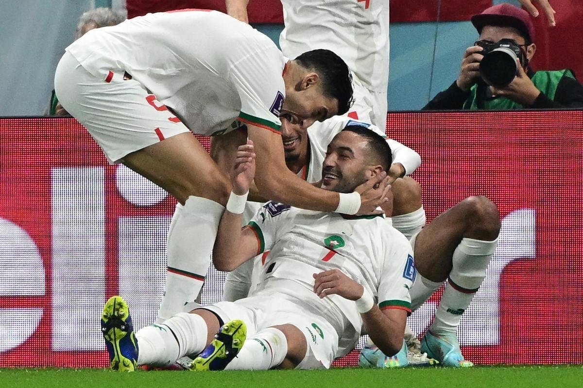 No Estdio Al Thumama, Canad e Marrocos se enfrentam pela ltima rodada do Grupo F da Copa do Mundo do Catar