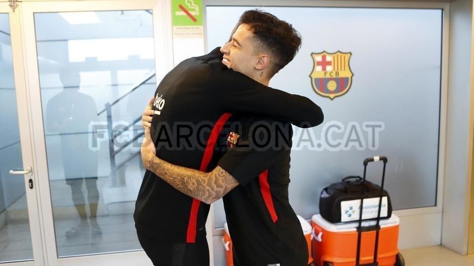 Veja como foi o primeiro dia de Philippe Coutinho