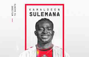 Southampton anunciou a contratao de Kamaldeen Sulemana