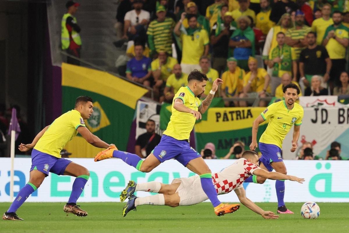 Fotos de Crocia x Brasil pelas quartas de final da Copa do Mundo