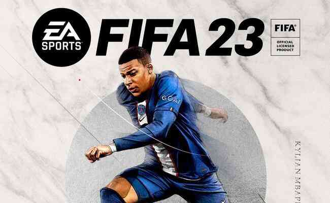 Kylian Mbapp, atacante francs do PSG, estampa a capa do FIFA 23