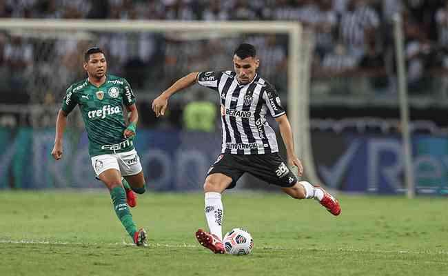 Atlético e Palmeiras se enfrentaram na semifinal da Libertadores de 2021