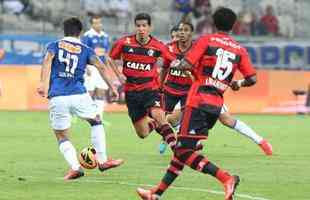 Cruzeiro e Flamengo em ao no primeiro jogo das oitavas de final  da Copa do Brasil