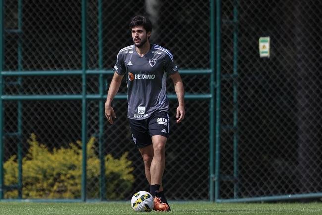 Fotos do �ltimo treino do Atl�tico antes do jogo contra o Botafogo
