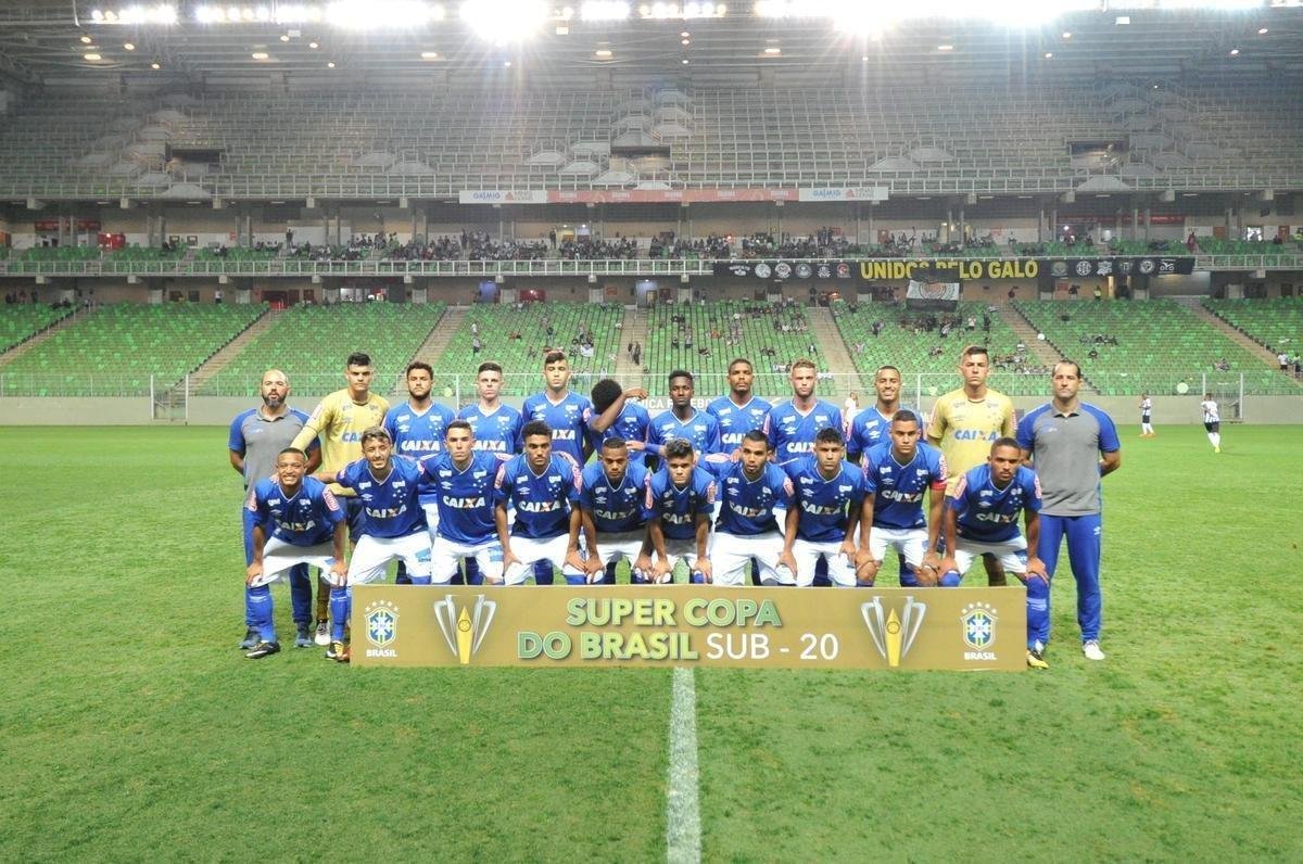 Imagens do clssico entre Atltico e Cruzeiro pela Supercopa Sub-20