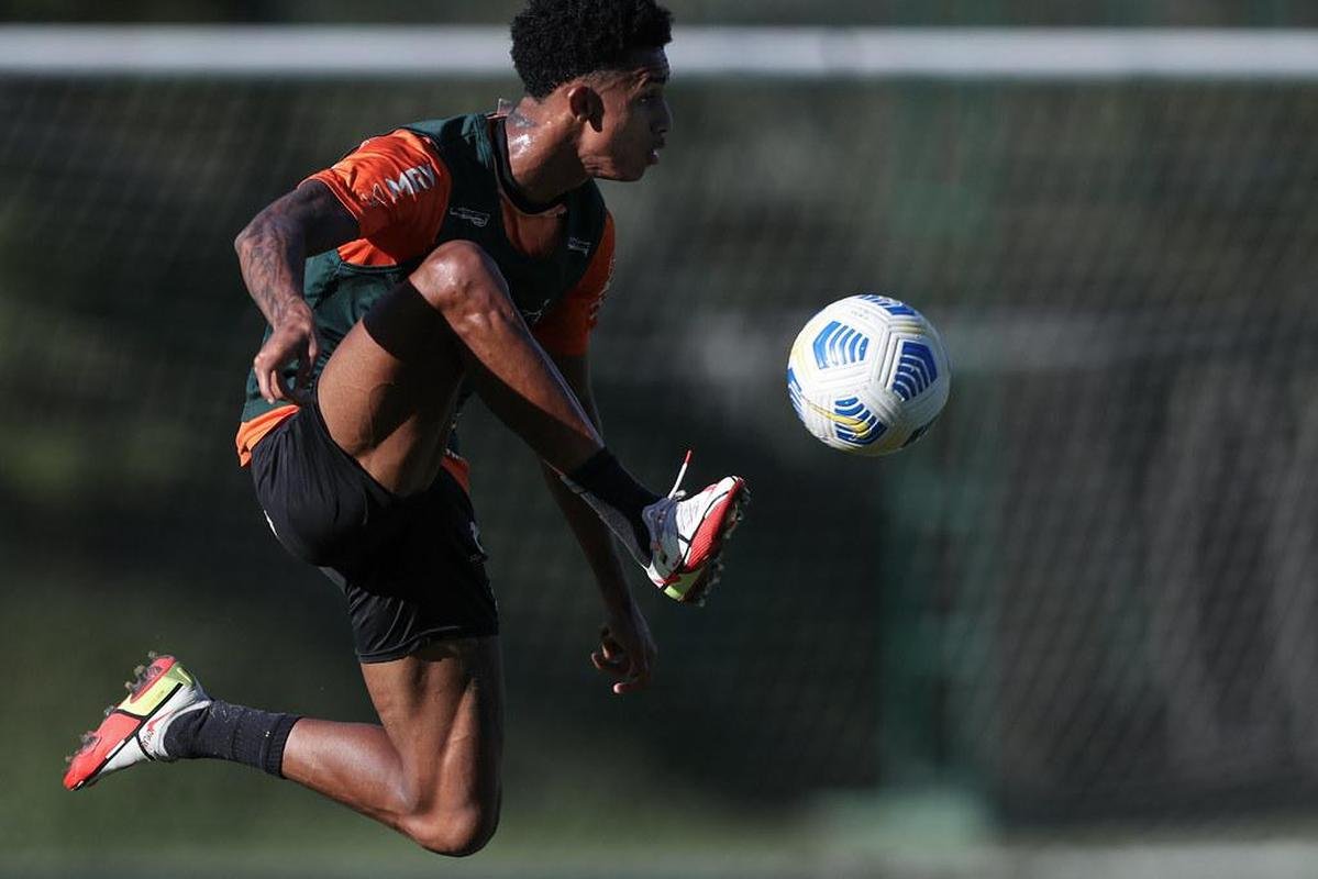 Fotos do treino do Atltico em preparao para jogo contra o Juventude