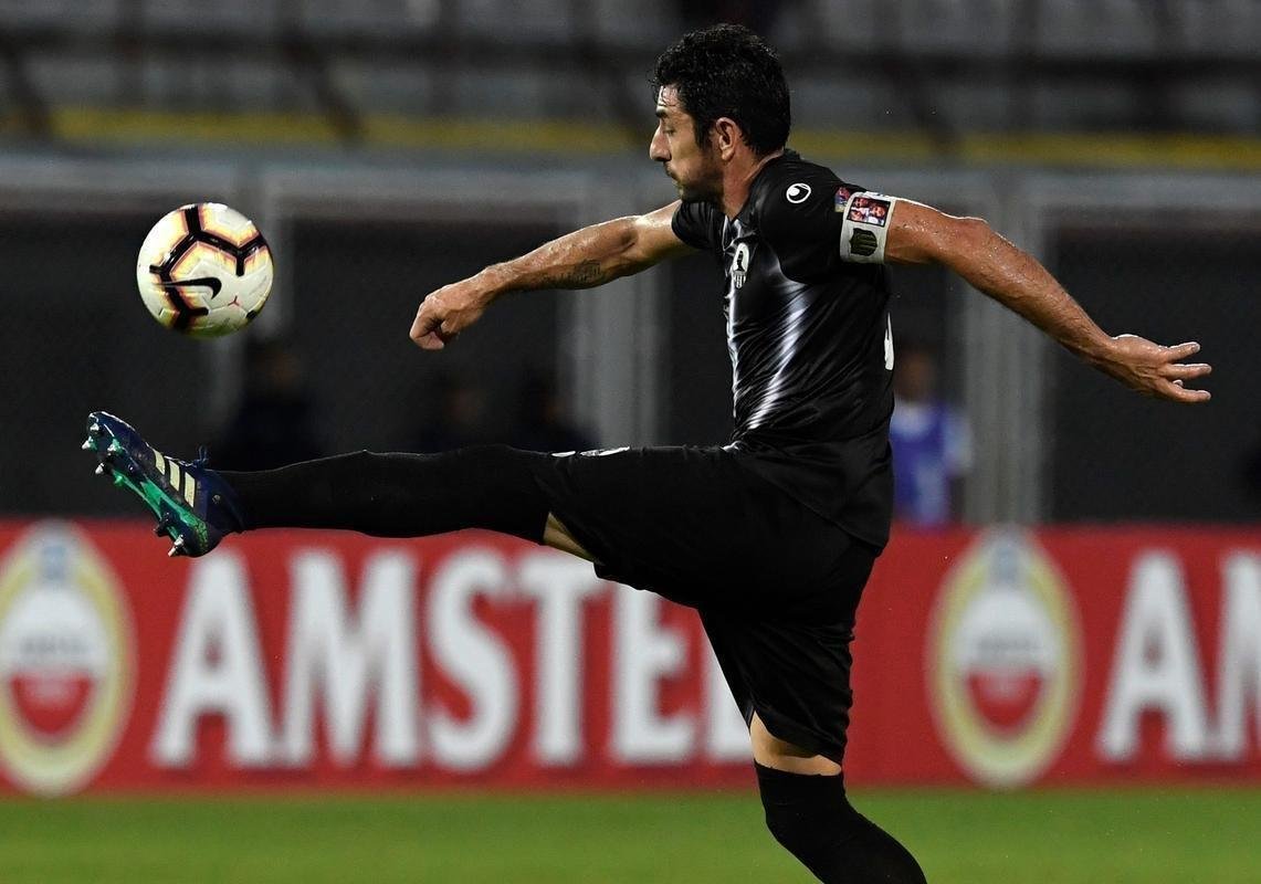 Fotos do segundo tempo de Zamora x Atltico, em Barinas, pela Copa Libertadores