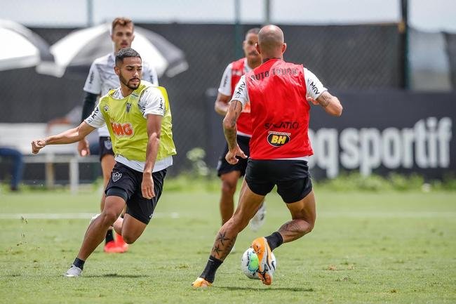 Veja fotos do treino do Atl�tico