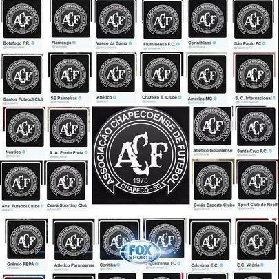 Emissora que perdeu profissionais na tragdia, Fox Sports tambm postou homenagens no Twitter 