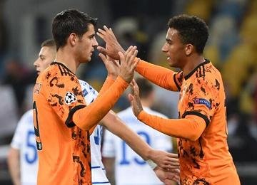 O atacante Alvaro Morata foi o autor dos dois gols da partida que abriu o Grupo G da Liga dos Campeões 