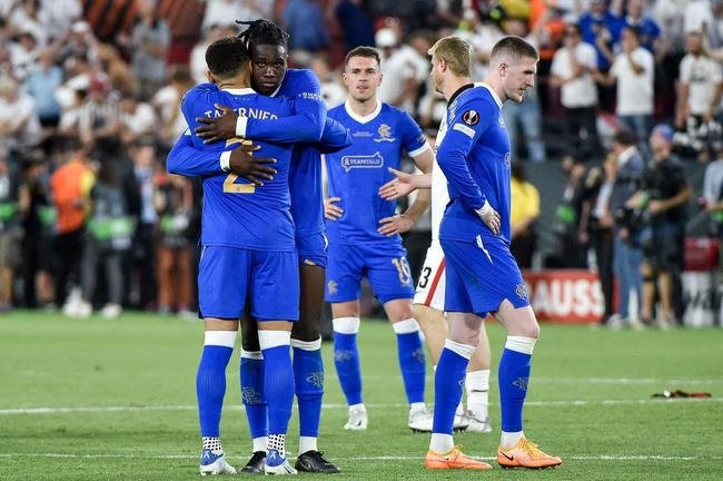 Decepo do Glasgow Rangers pela perda do ttulo nos pnaltis