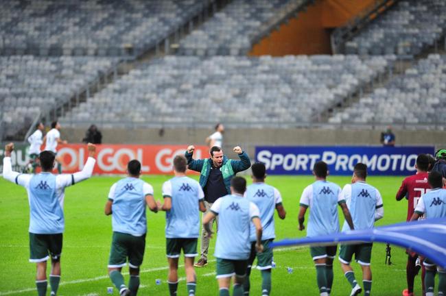 Fotos do jogo entre Cruzeiro e Guarani, no Mineiro, em Belo Horizonte, pela oitava rodada da Srie B do Campeonato Brasileiro de 2021