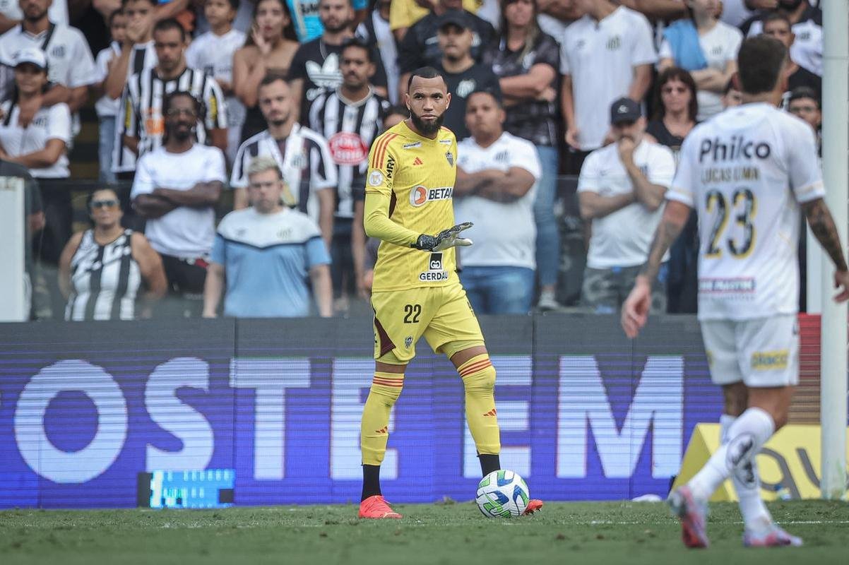 Santos e Atltico se enfrentaram na tarde deste domingo (23/4), na Vila Belmiro, pela segunda rodada da Srie A do Campeonato Brasileiro.