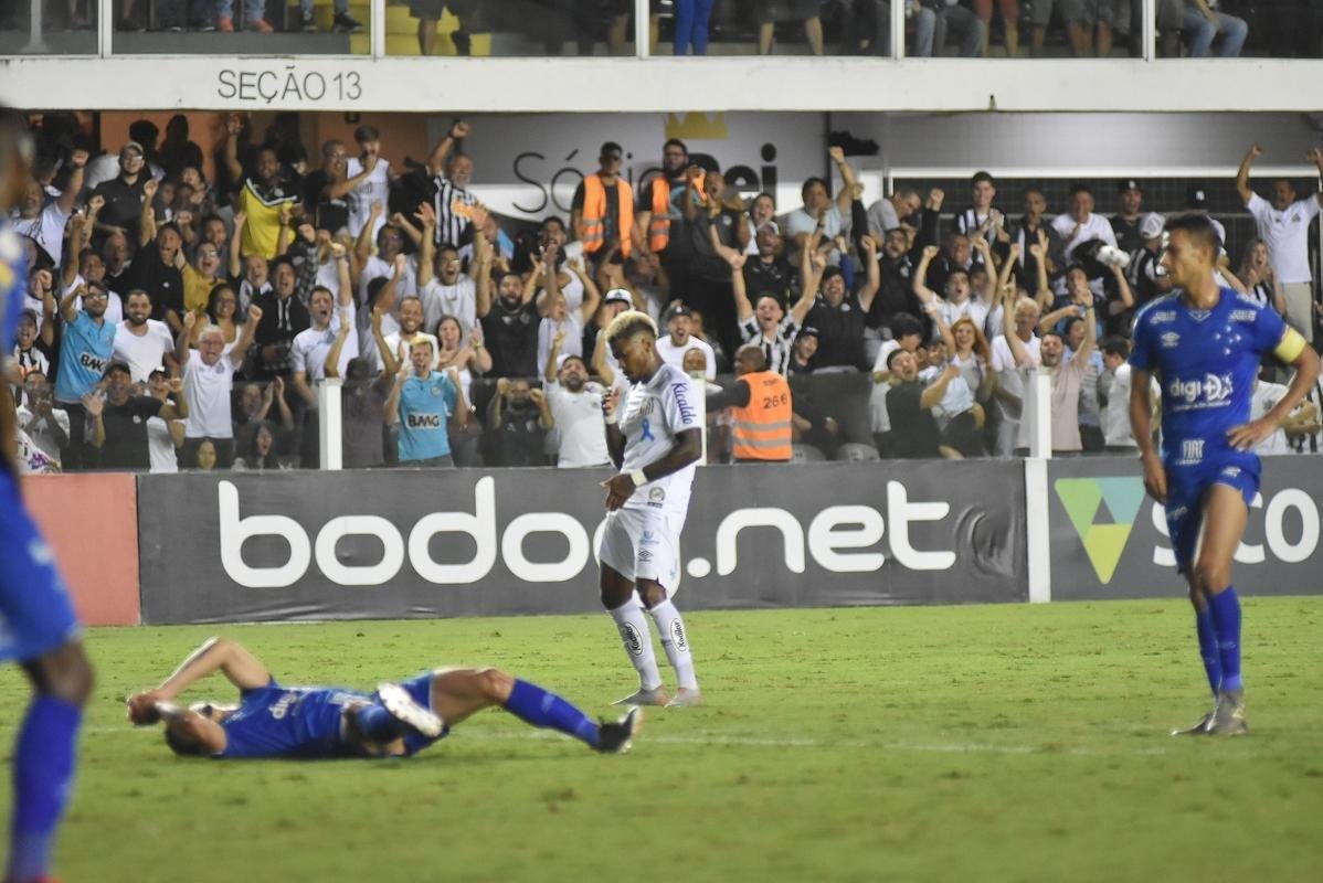 Santos e Cruzeiro se enfrentaram na Vila Belmiro, pela 34 rodada da Srie A