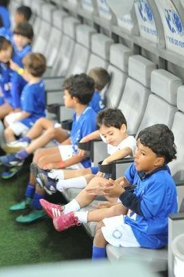 Torcida do Cruzeiro encarou frio e crise de abastecimento para apoiar o time contra o Palmeiras, no Mineiro