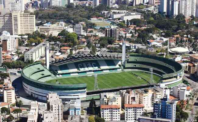 Couto Pereira vai receber jogo entre Coritiba e Sport