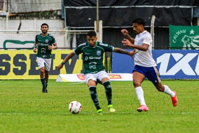 Fotos do jogo entre Caldense e Cruzeiro