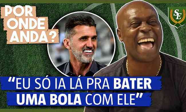 Aos risos, Balu disse que apenas jogava futebol no CT do Santos 