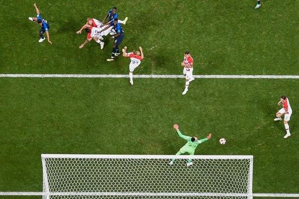 Fotos da final da Copa do Mundo, entre Frana e Crocia, em Moscou