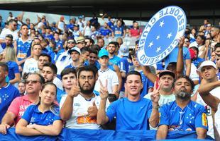 Torcida do Cruzeiro no clssico contra o Atltico, no Mineiro, pela 10 rodada do Estadual