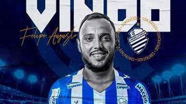Em 2021, o atacante Felipe Augusto contabilizou cinco gols em 45 partidas pelo Cruzeiro. Nesta temporada, ele fechou com o CSA.
