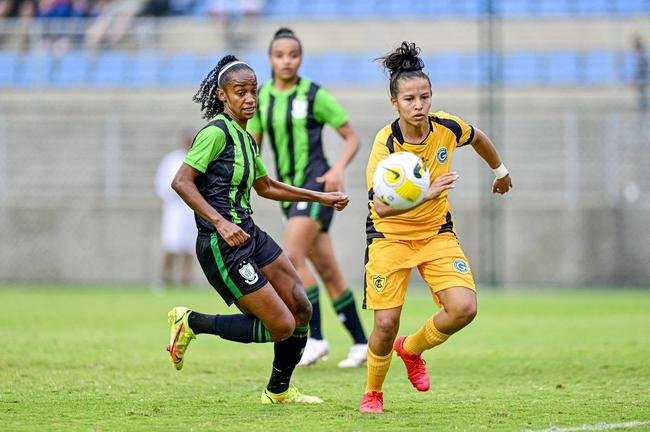 Am�rica 3 x 1 Alian�a-GO: fotos do jogo pelo Brasileiro Feminino A2