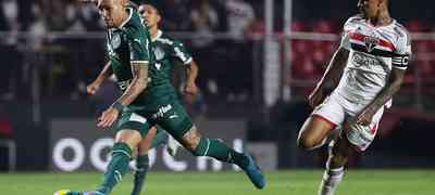 Após momento iluminado, Rafael Navarro vive jejum de gols no Palmeiras