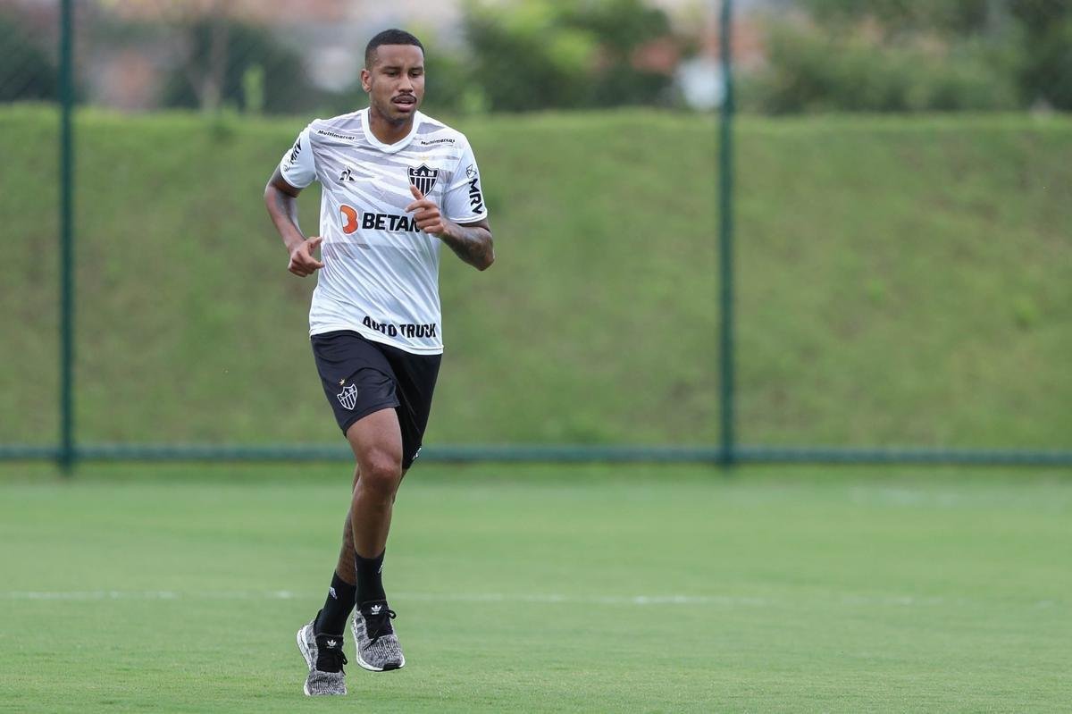 Treino do Atltico nesta tera-feira, 9 de maro de 2021