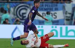 Fotos do jogo entre Polnia e Argentina no Estdio 974, em Doha, pela terceira rodada do Grupo C da Copa do Mundo, no Catar