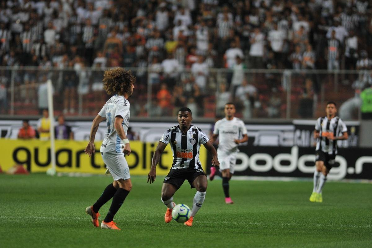 Fotos do jogo entre Atltico e Grmio