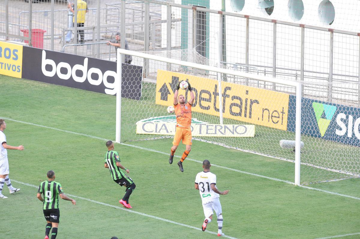 Fotos do jogo entre Amrica e Figueirense, pela Srie B