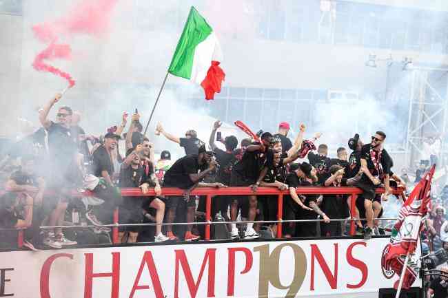 Milan foi campeo da Serie A 2022