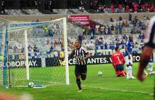 Jogadores extravasaram após vitória do Atlético por 3 a 1 sobre o Cruzeiro