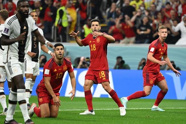 Fotos de Espanha x Alemanha, neste domingo, no Estdio Al Bayt, pelo Grupo E da Copa do Mundo no Catar