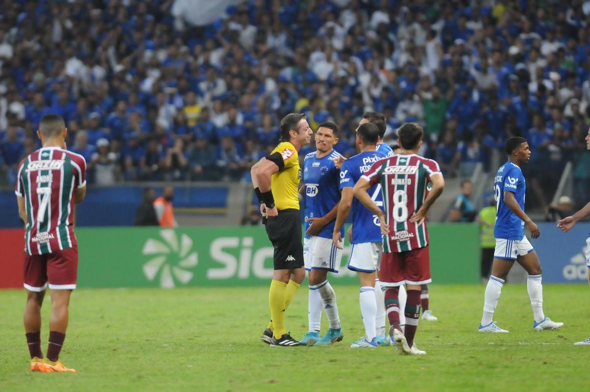 Fotos do jogo de volta das oitavas de final da Copa do Brasil, no Mineiro, entre Cruzeiro e Fluminense (Juarez Rodrigues/EM/DAPress)