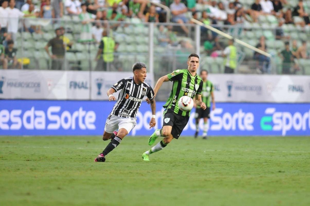 Amrica x Atltico: fotos do jogo de ida da final do Campeonato Mineiro, neste sbado (1/4), no Independncia