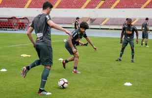 Veja imagens do treino do Atltico no Panam