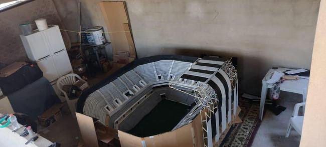 Fotos da maquete feita por Anderson Francisco da Silva Dias